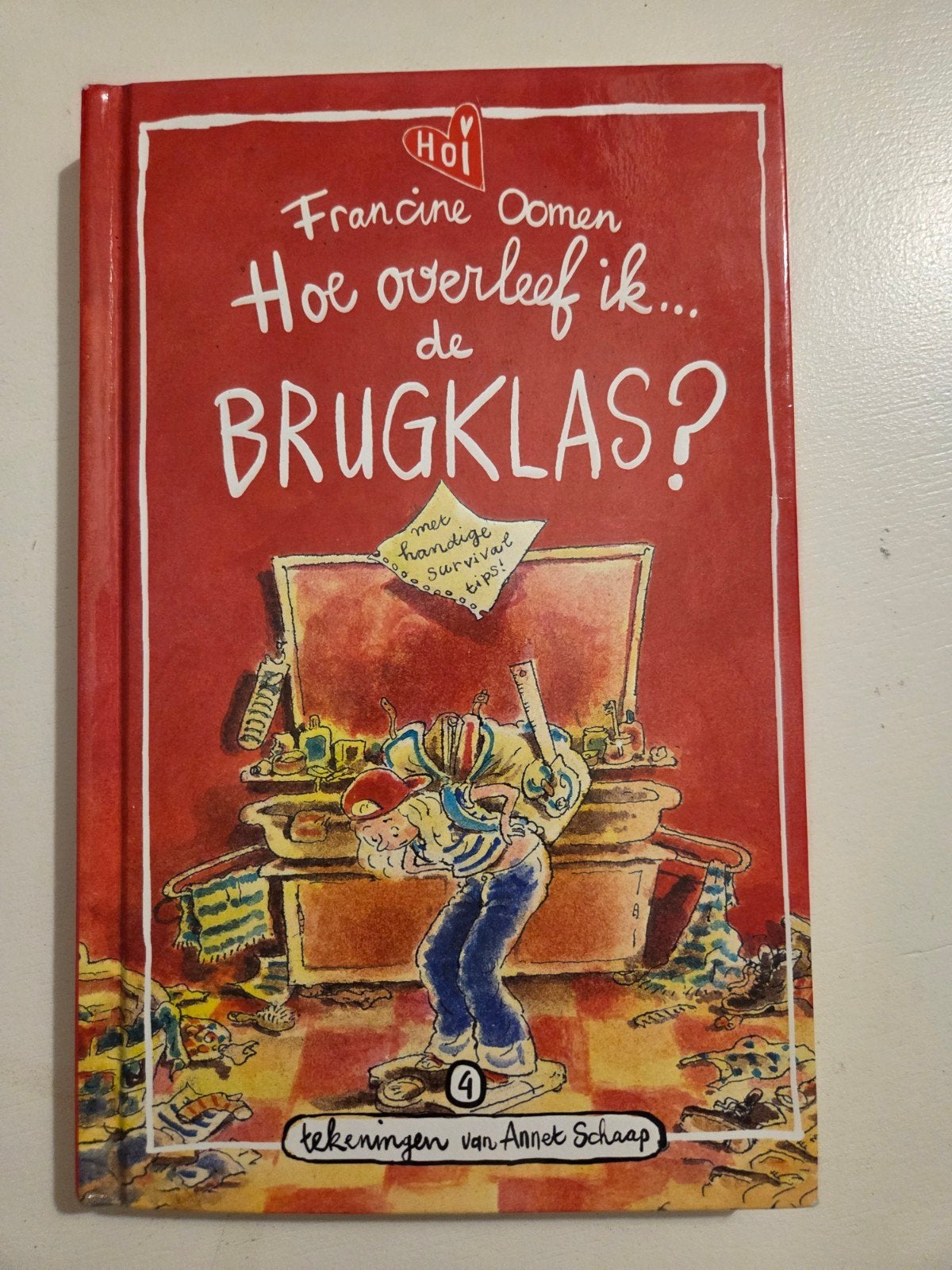 Hoe overleef ik... de brugklas? - Francine Oomen, Ophalen of Verzenden, Zo goed als nieuw, Francine Oomen, Fictie