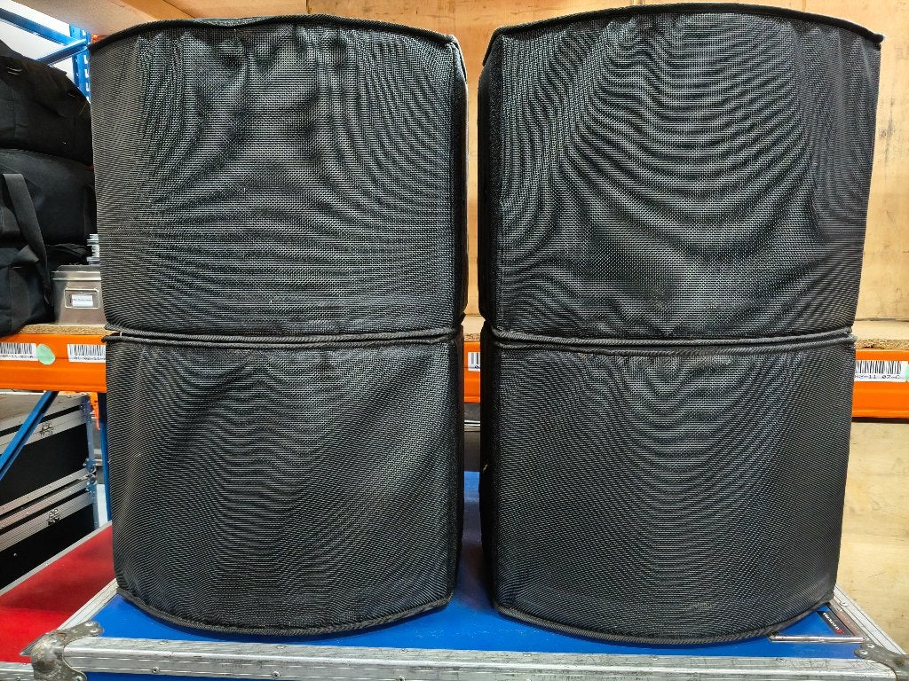 4x Ohm MR-228 speakers, in regenhoes!, Gebruikt, Overige typen, Ophalen, 150 watt of meer