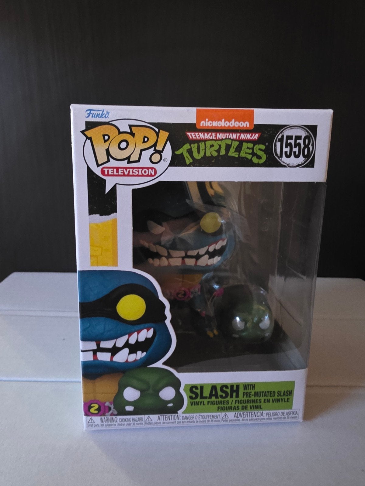 Funko Pop! Television Teenage Mutant Ninja Turtles Slash, Ophalen of Verzenden, Nieuw