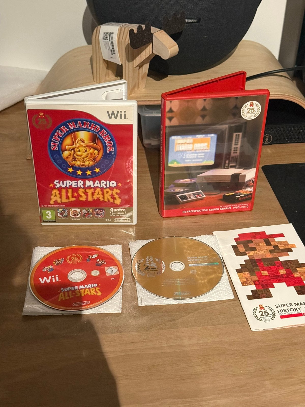 Super mario allstars + history DVD - Nintendo Wii, Ophalen of Verzenden, Zo goed als nieuw
