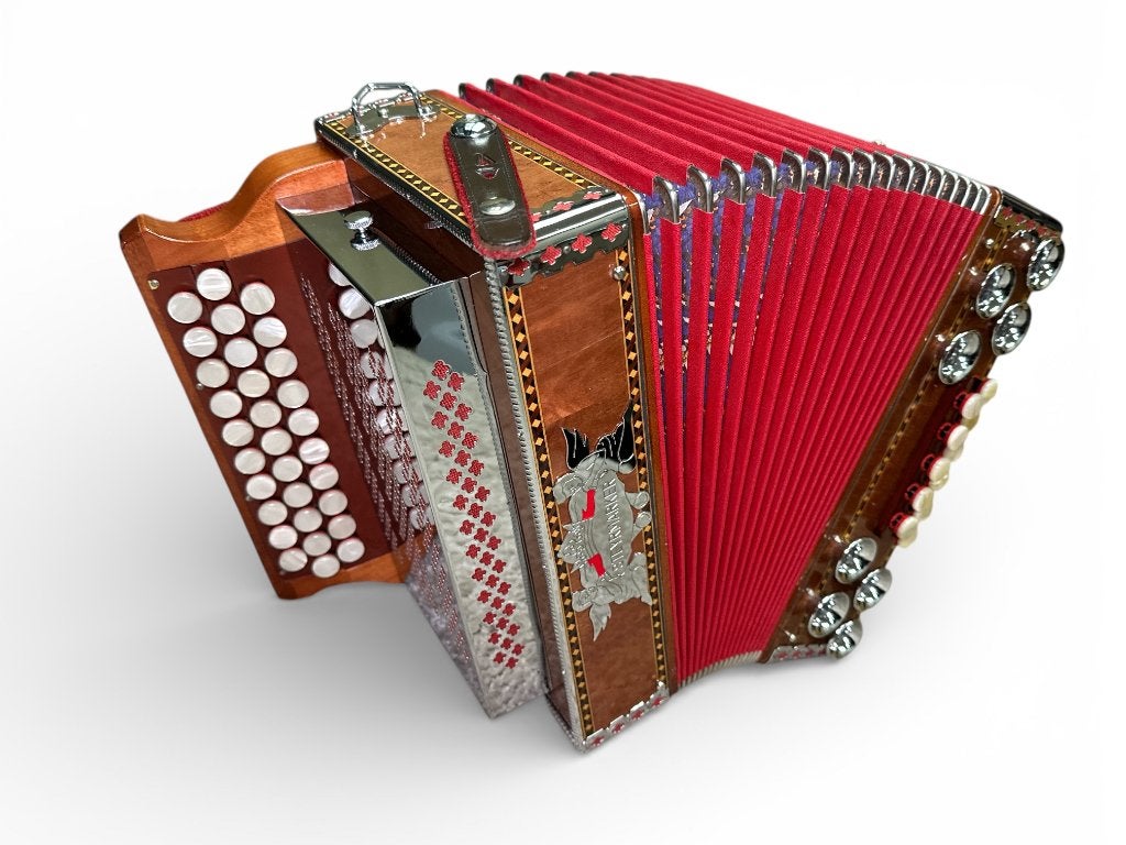 3 rijer steirische harmonica's G-C-F met garantie, Duitsland, Overige formaten, Met koffer, Silvetta