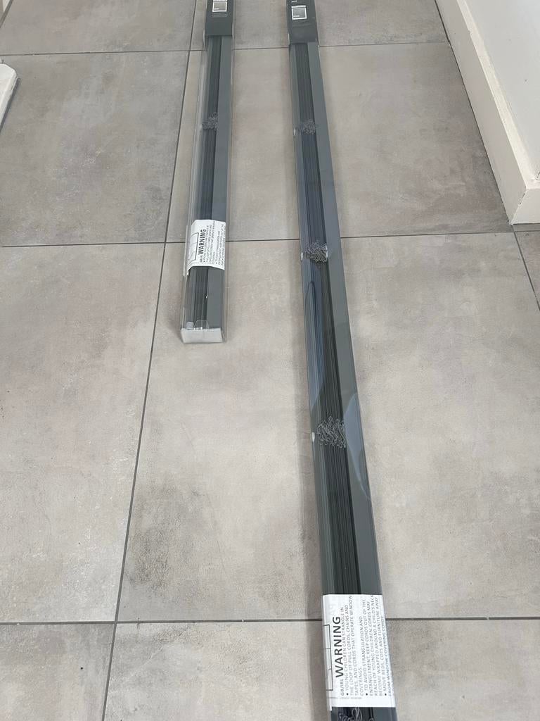 Luxaflex Antraciet 100x130 cm en 160x175 cm, Ophalen, Nieuw, Grijs, 150 tot 200 cm
