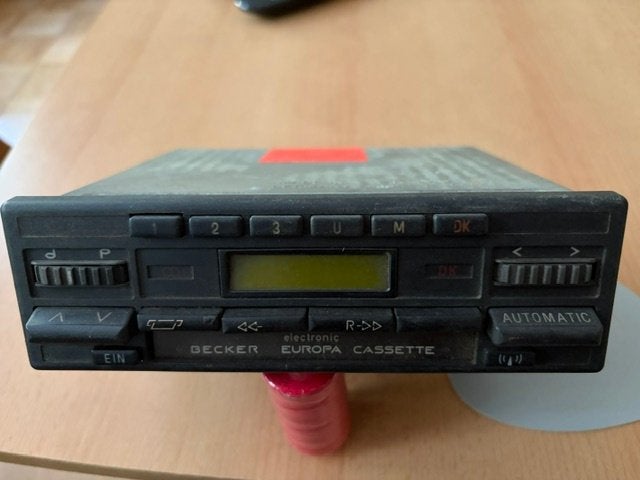 Becker Europa cassette electronic, Auto diversen, Autoradio's, Verzenden, Gebruikt