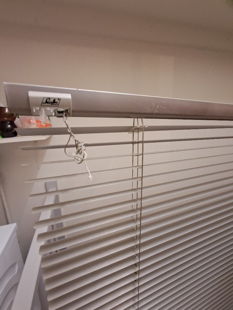 Grijze luxaflex - 163x135cm, Jaloezie, Gebruikt, Metaal, 163 cm