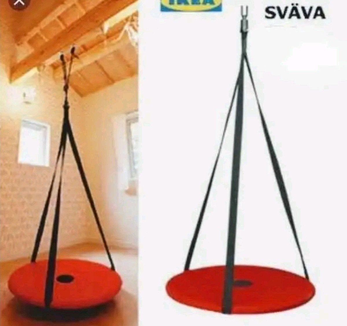 Nestschommel voor binnen:  Sväva van Ikea, Ophalen of Verzenden, Zo goed als nieuw, Jongen of Meisje