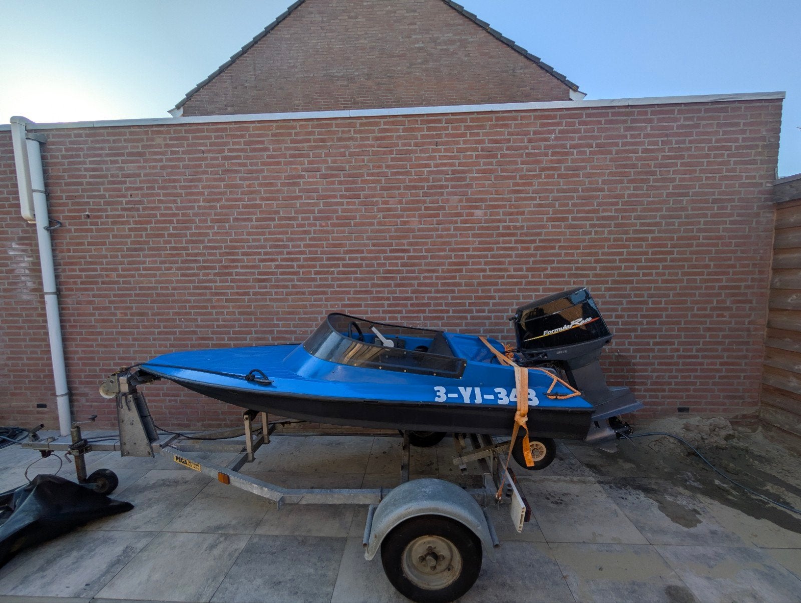 Seafire met Yamaha 30pk autolube en trailer, Watersport en Boten, Speedboten, Ophalen