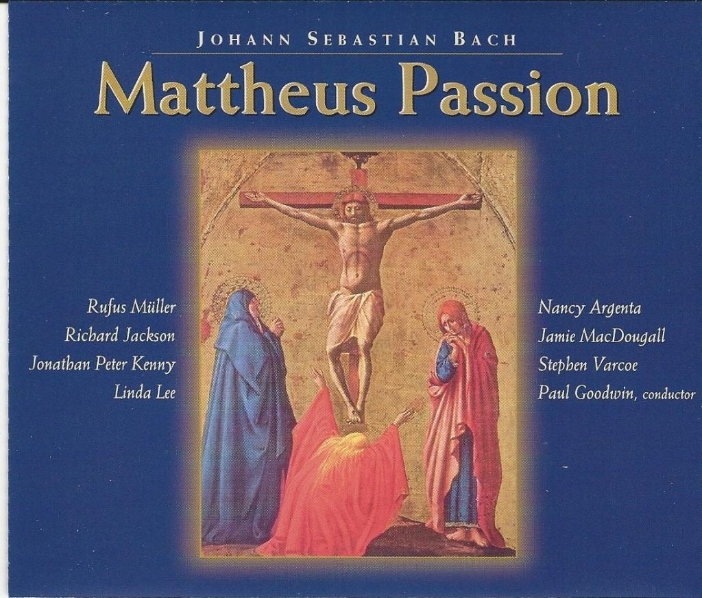 Bach - Mattheus Passion = 2cd = 1,99, Cd's en Dvd's, Ophalen of Verzenden, Classicisme, Zo goed als nieuw, Kamermuziek