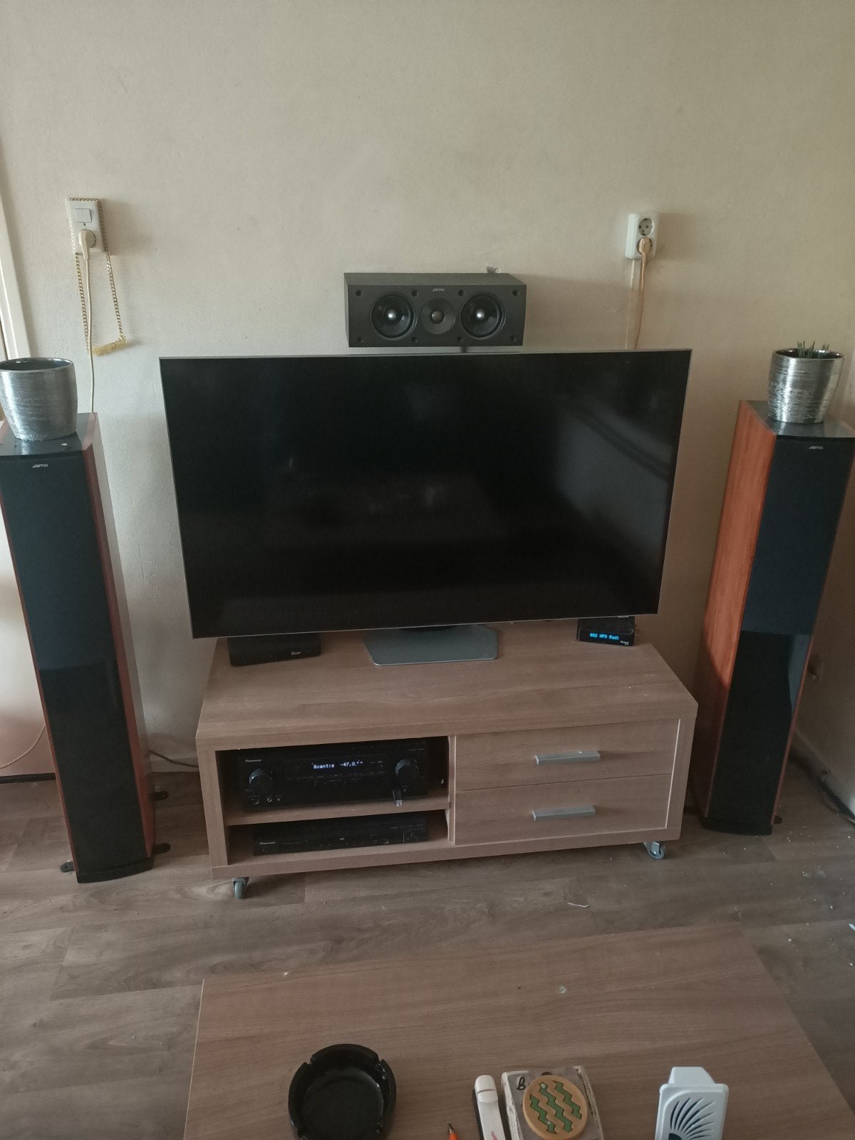 jamo s606 luidsprekers, Ophalen