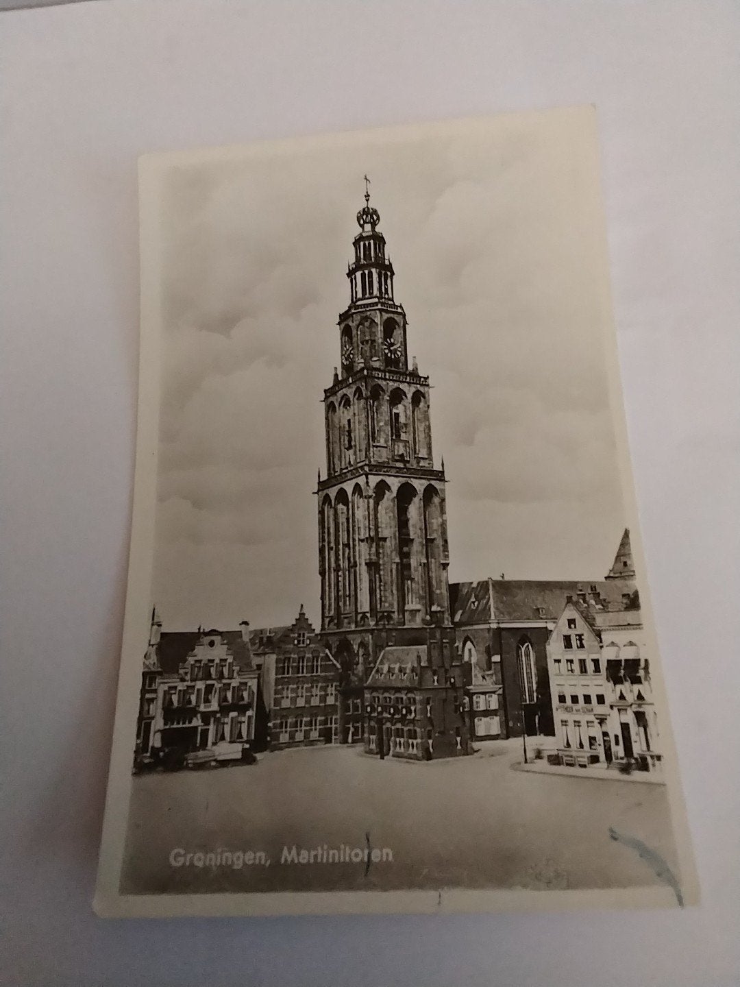 GRONINGEN. MARTINITOREN, Verzamelen, Ansichtkaarten | Nederland, Ophalen of Verzenden, Voor 1920, Groningen