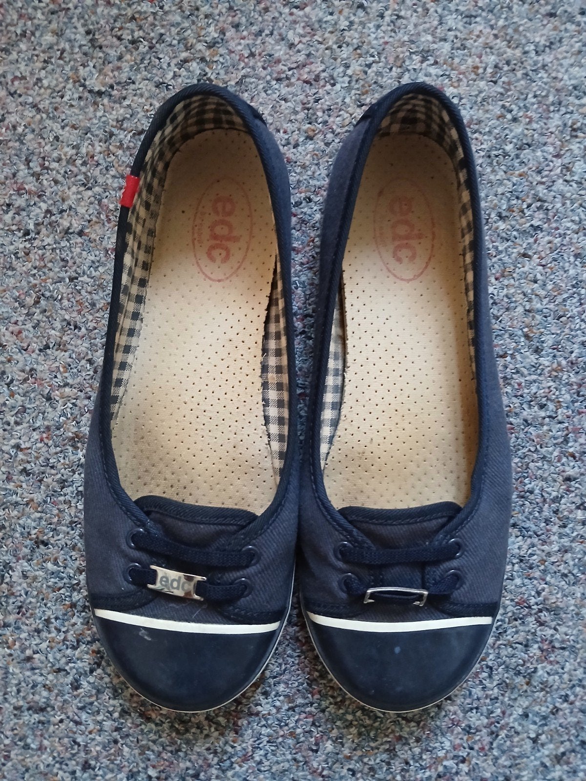 Blauwe ballerina's van EDC maat 40, Kleding | Dames, Blauw, Ballerina's, Ophalen of Verzenden, EDC by Esprit