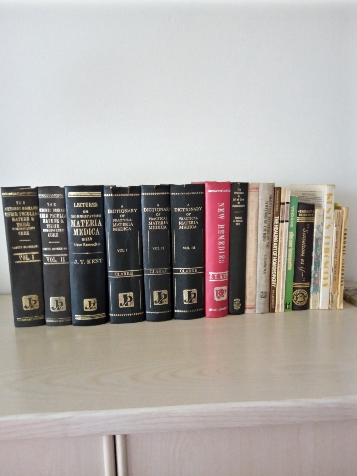 Collectie homeopathie boeken, J.T. Kent, Clarke, Boeken, Literatuur, Ophalen of Verzenden, Gelezen, J.T. Kent, Clarke, Europa overig