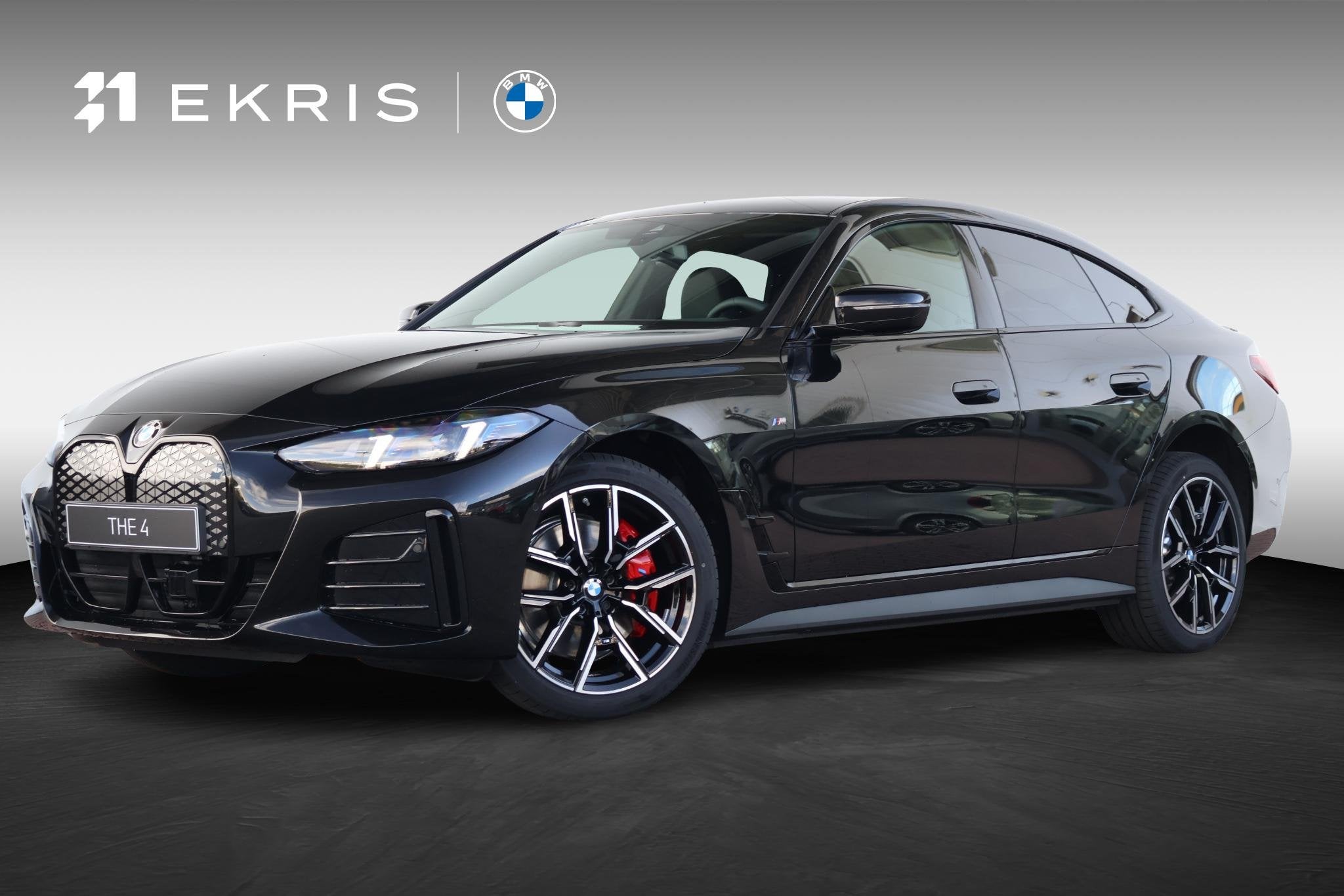 BMW i4 eDrive35 M Sport Pro Edition | Comfort Pack, Auto's, Achterwielaandrijving, Zwart, 491 km, Zwart