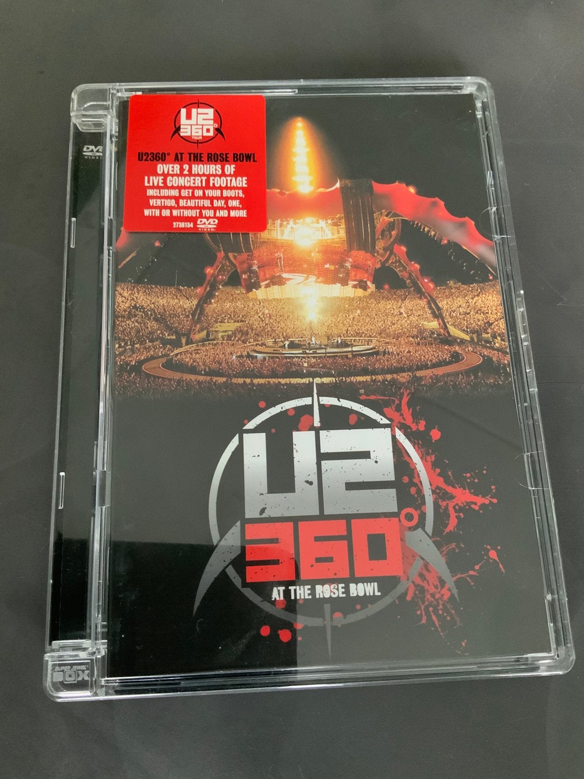 DVD. U2. Live in concert. 360 at the rose bowl., Alle leeftijden, Ophalen of Verzenden, Zo goed als nieuw