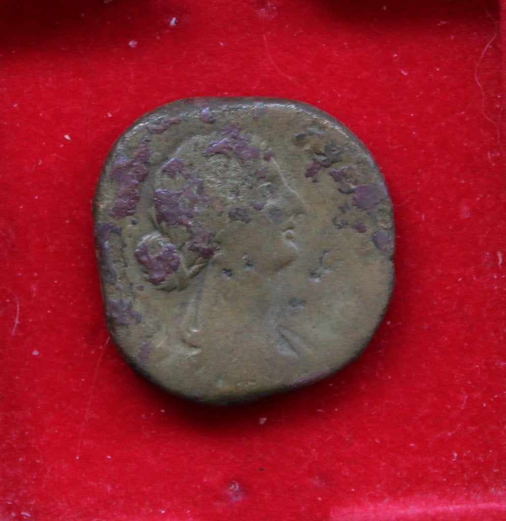 Faustina JR Sestertius, Ophalen of Verzenden, Losse munt