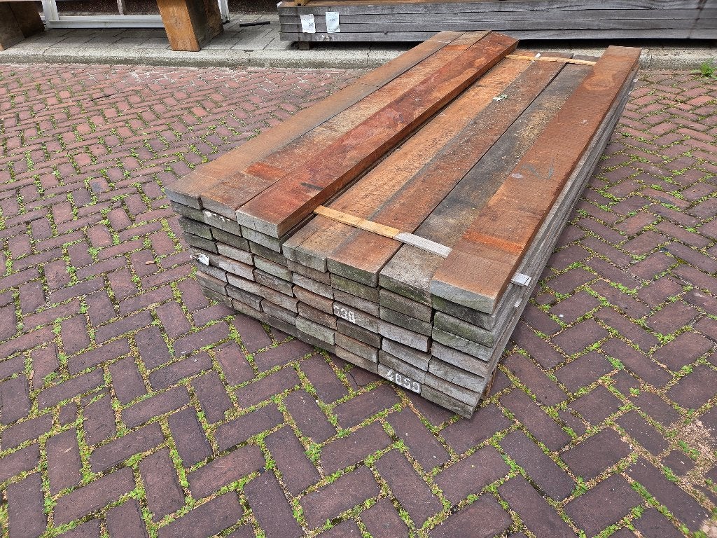 Hardhouten Balken - Fijnbezaagd 4x14 cm, Ophalen, 180 tot 250 cm, Balken, Hardhout