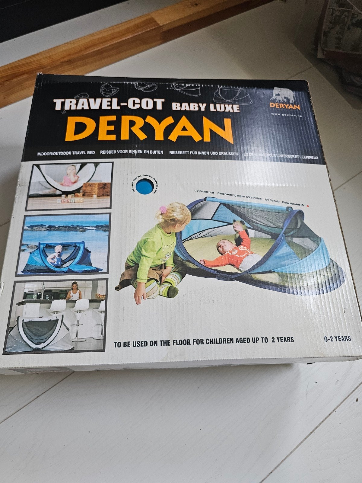 Deryan reiswiegje, Kinderen en Baby's, Ophalen of Verzenden, Nieuw, Reisbedje