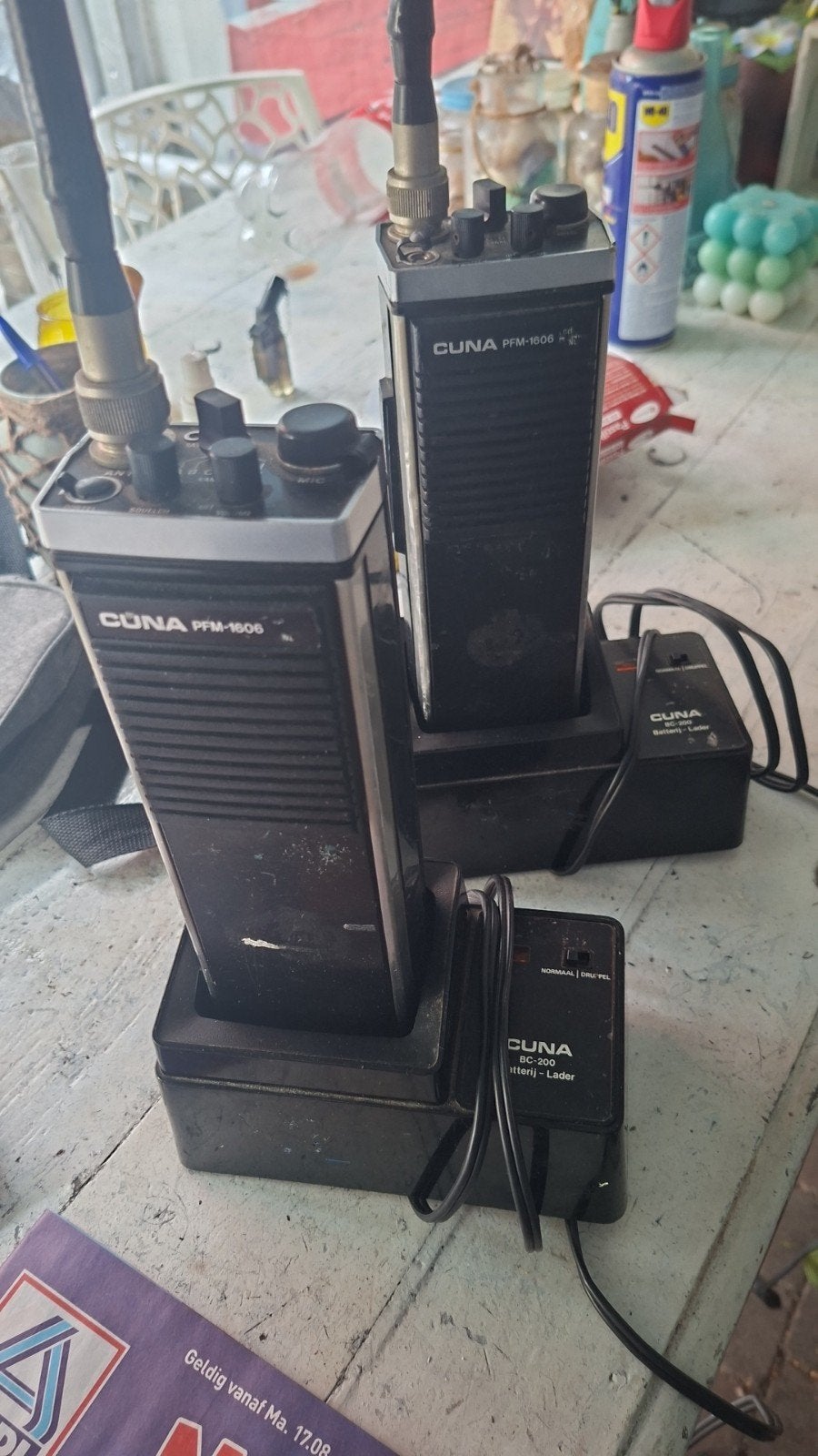 Grote collectie antiek: walkie talkie, schilderijen, munten, Antiek en Kunst, Ophalen