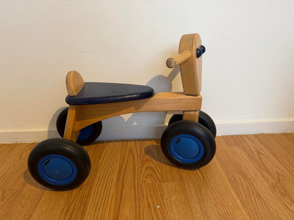 Van Dijk Fietsje - Houten Loopfiets voor Kinderen, Kinderen en Baby's, Speelgoed | Buiten | Voertuigen en Loopfietsen, Ophalen