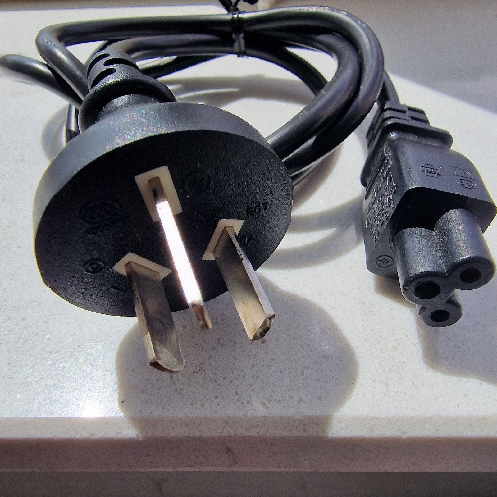 Stroomkabel met Australische stekker en C5 connector, Ophalen of Verzenden