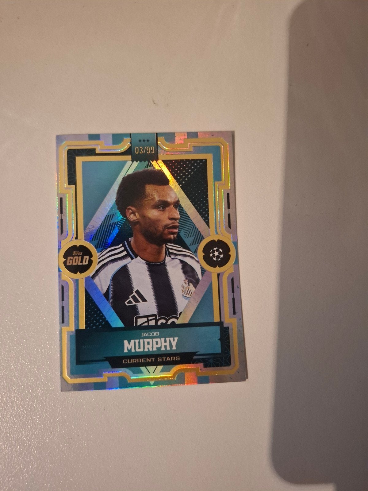 Jacob Murphy Topps Gold Current Stars Newcastle United /99, Ophalen of Verzenden