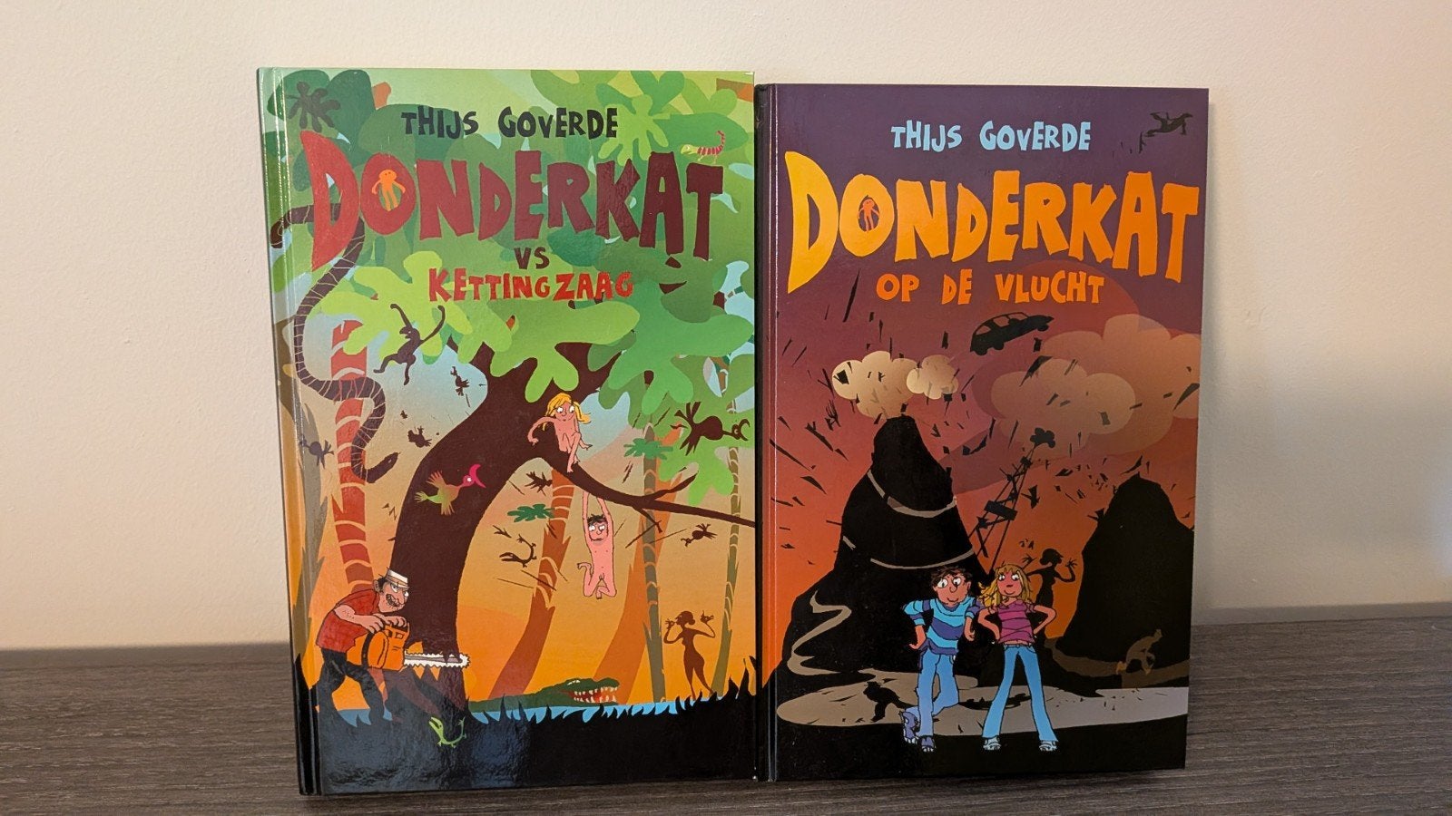 DONDERKAT - Thijs Goverde - 2 boeken
