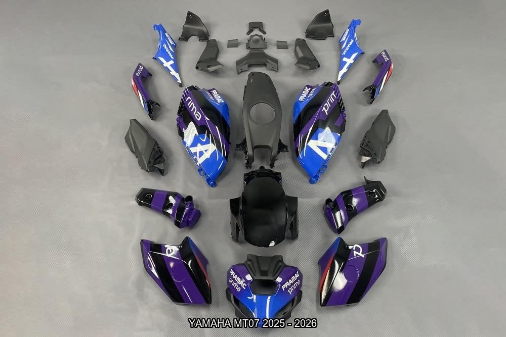 Motorfiets AVDB kuipdelen voor YAMAHA XJ6 N 2009 - 2012, Verzenden, Nieuw