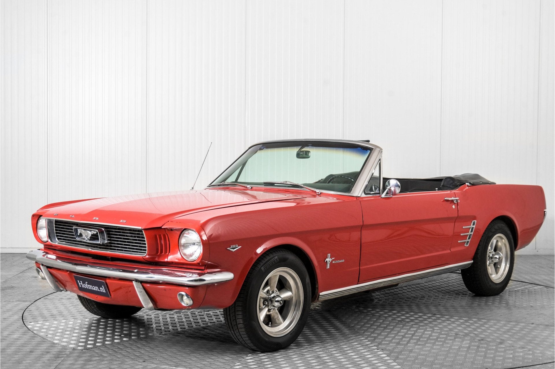Ford Mustang 289 V8 automaat cabriolet (bj 1966), Auto's, Automaat, Gebruikt, Cabriolet, Bedrijf