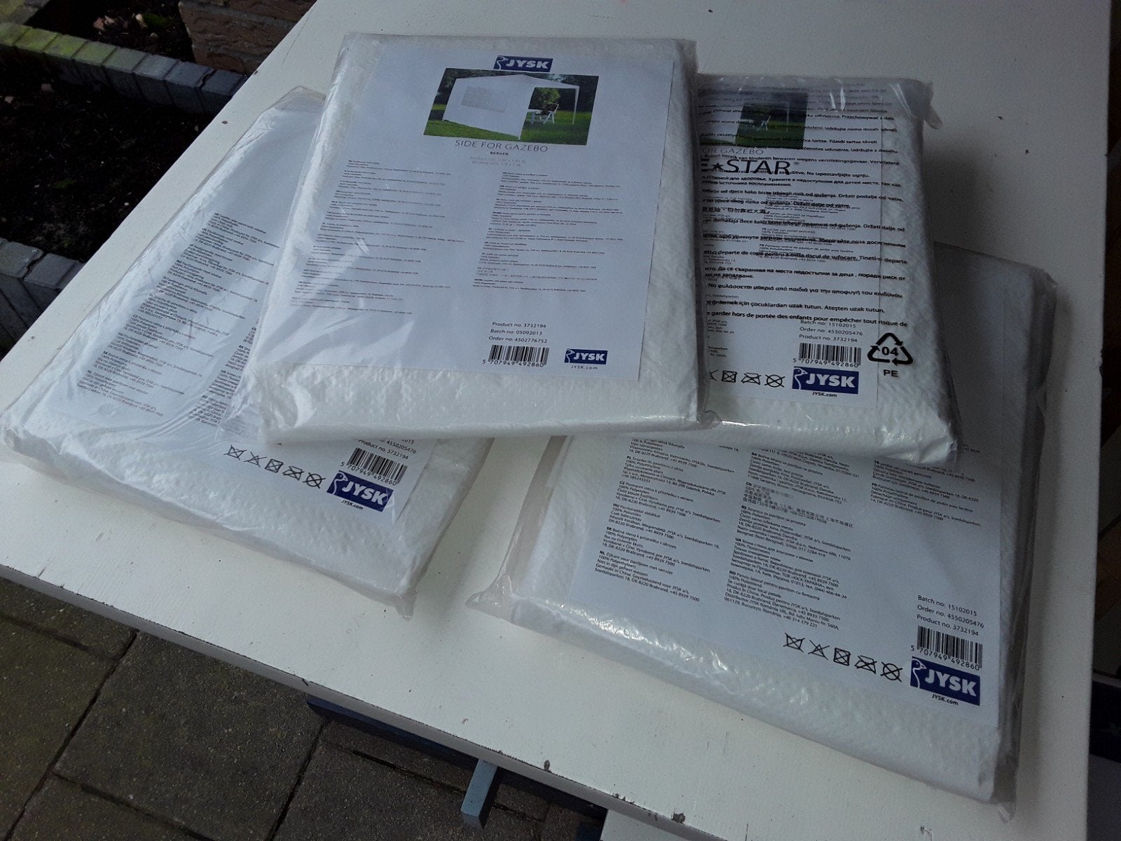 Zijwanden voor partytent. Nieuw in verpakking., Ophalen, Nieuw, Minder dan 5 meter