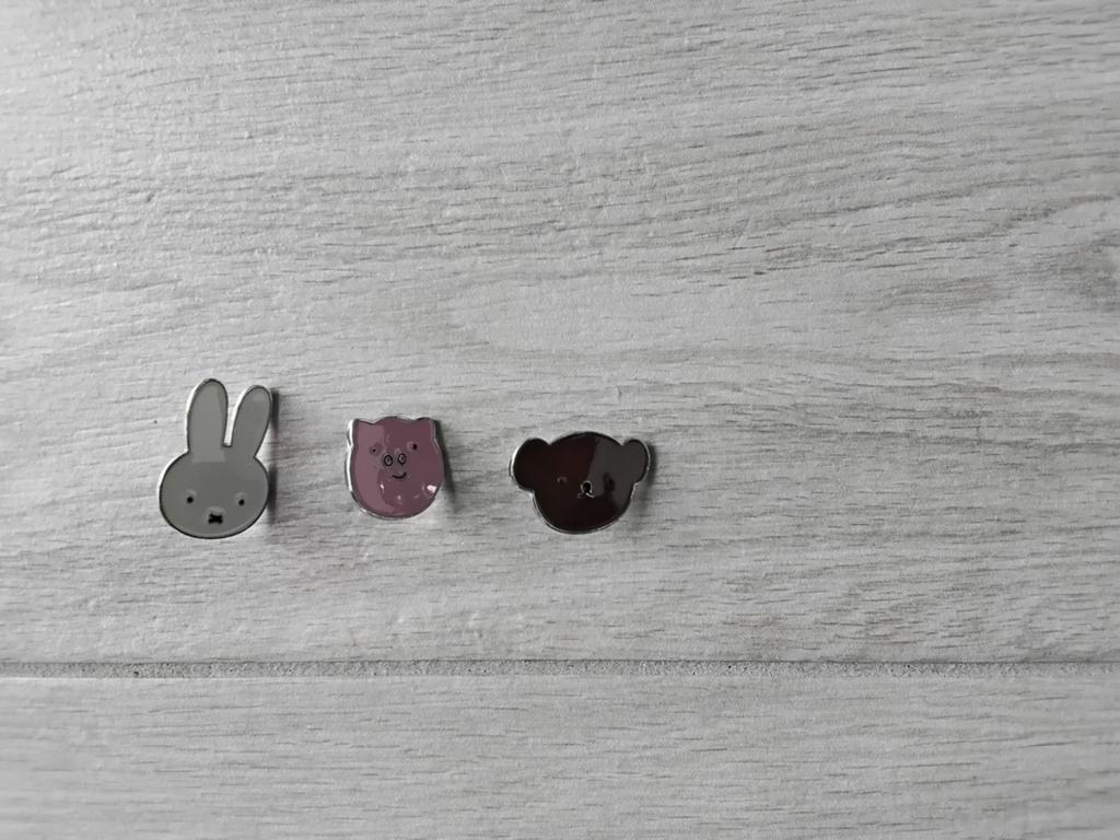 Nijntje en vriendjes pins - Set van 3, Verzamelen, Speldjes, Pins en Buttons, Ophalen of Verzenden, Zo goed als nieuw, Speldje of Pin