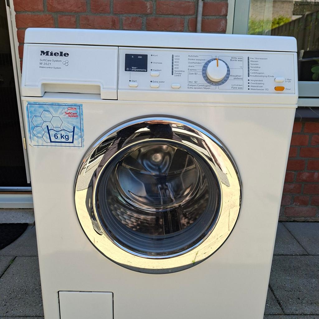 Miele Wasmachine, Ophalen, Gebruikt, 1200 tot 1600 toeren, 85 tot 90 cm