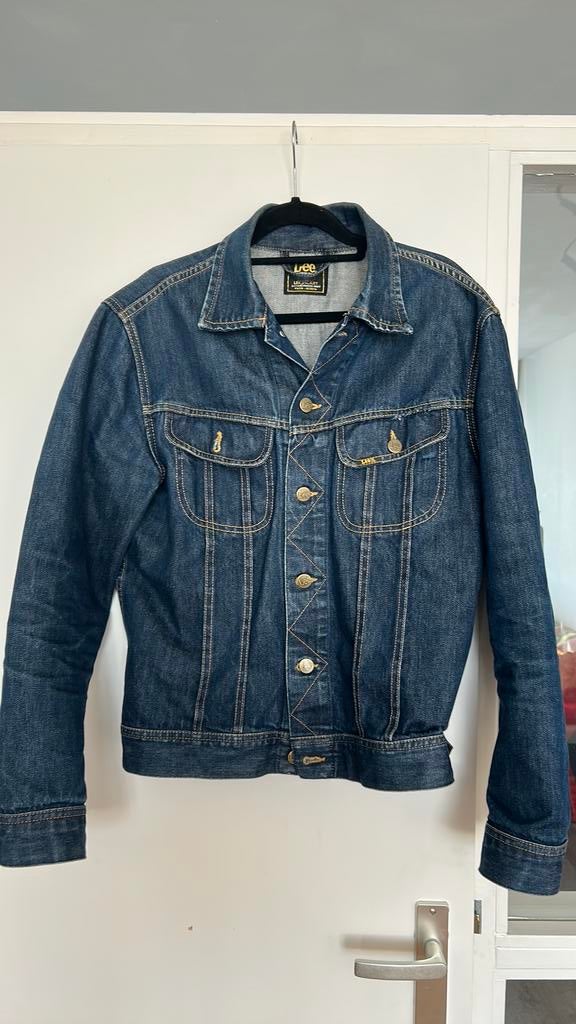 Lee jacket spijkerjack M, Ophalen of Verzenden, Zo goed als nieuw, Blauw