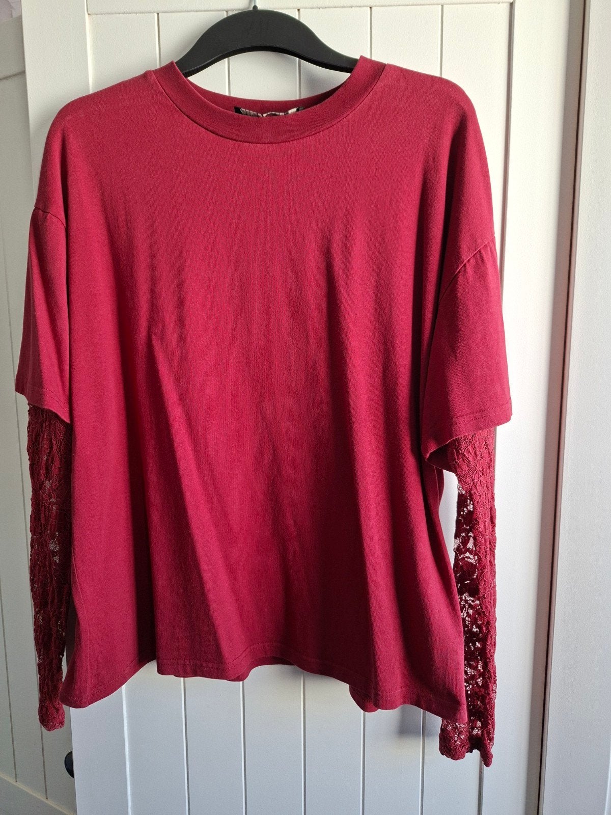 Shirt XL, Guts & Gusto, Guts & Gusto, Gedragen, Rood, Shirt of Top