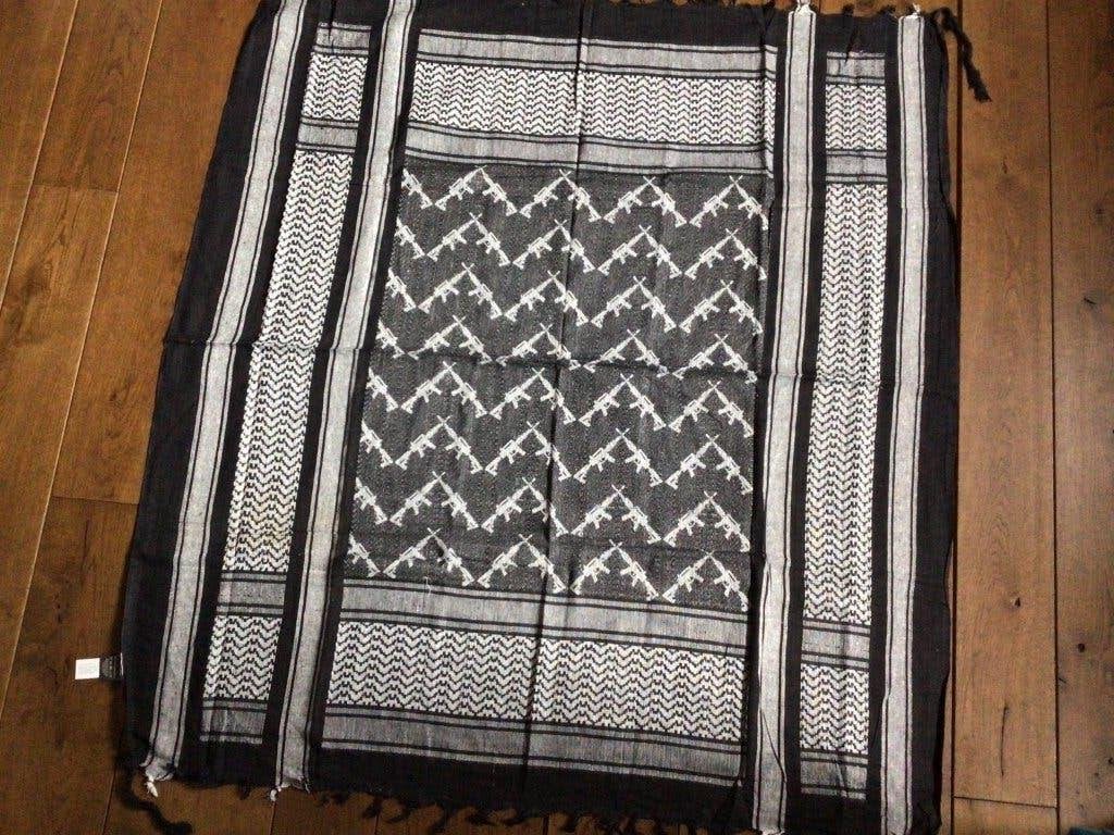 Arafat plo sjaal geweren super gaaf zwart/wit, Kleding | Heren, Nieuw, Overige maten, Ophalen of Verzenden, Arafat plo sjaal geweren super gaaf