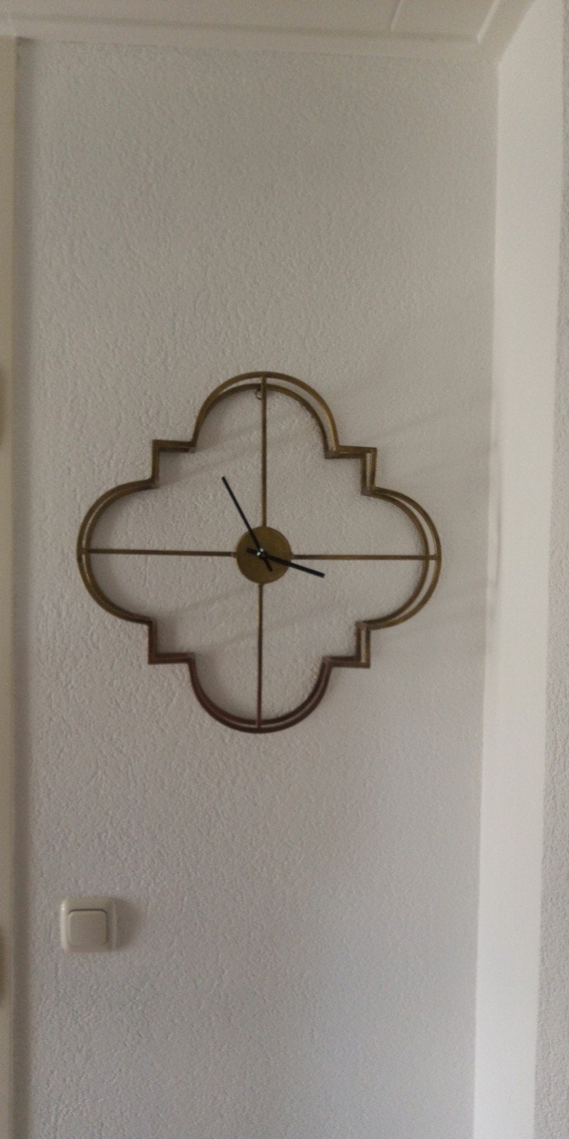mooie aneloge wandklok, Ophalen