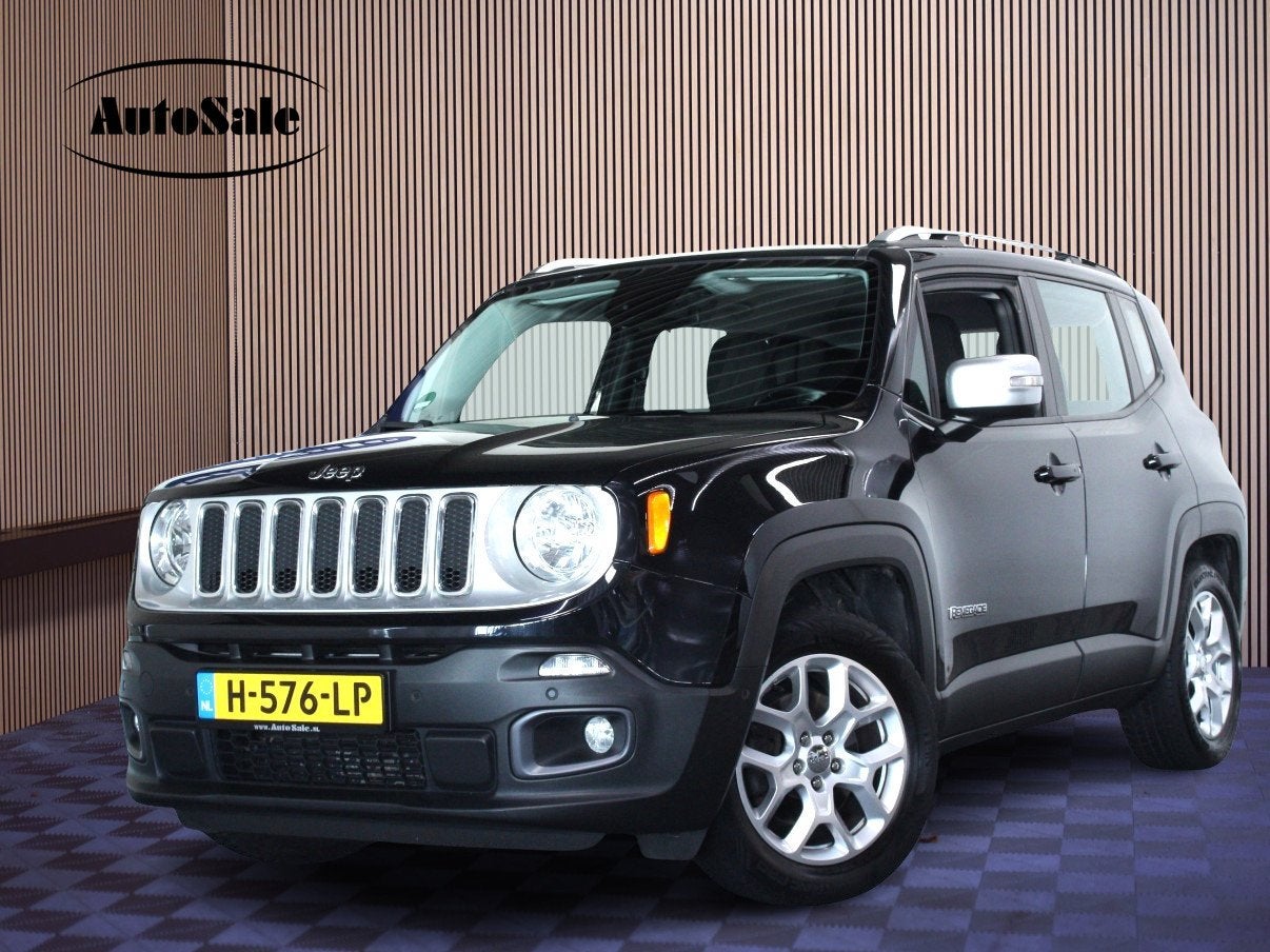 Jeep Renegade 1.4 MultiAir Limited NAVIGATIE STUUR/STOELVW C, Auto's, Jeep, Voorwielaandrijving, Gebruikt, 4 cilinders, 400 kg