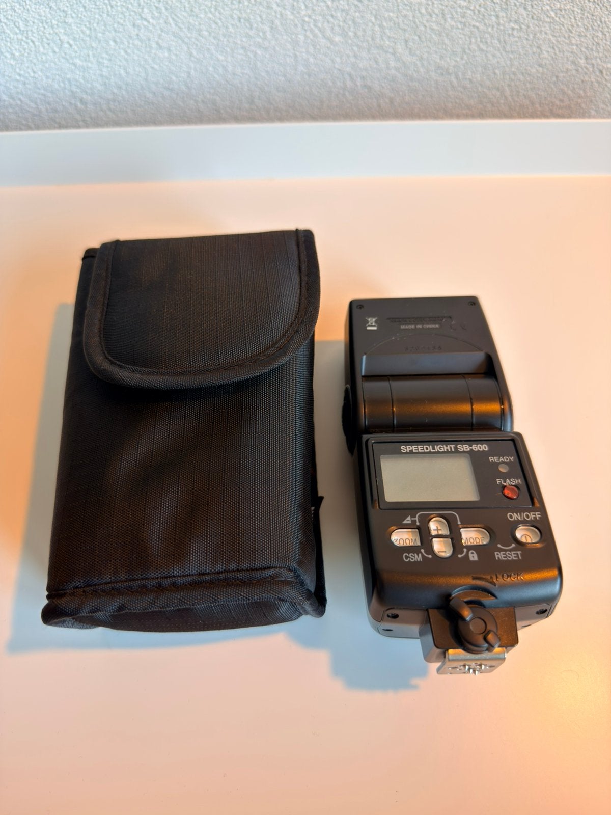 Nikon Speedlight SB-600 flitser | originele tas |, Audio, Tv en Foto, Ophalen, Gebruikt