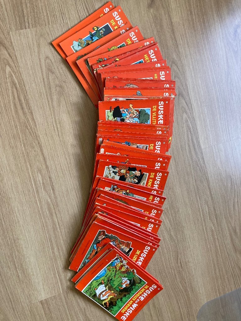 Suske en Wiske strip boeken, Meerdere stripboeken, Ophalen of Verzenden, Gelezen