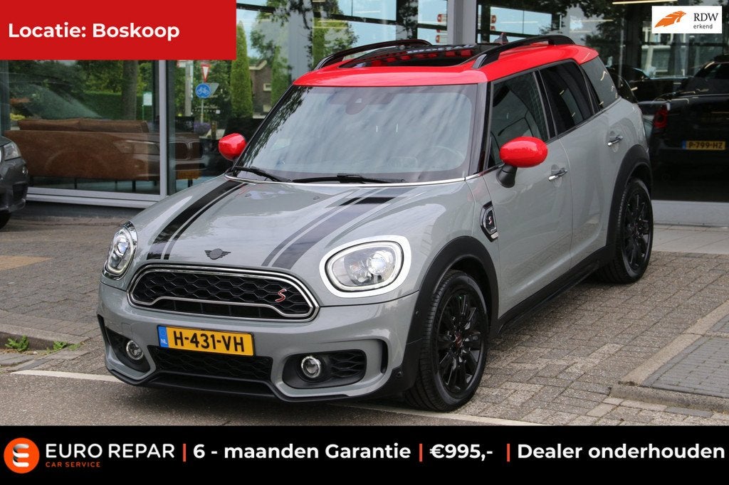 Mini Countryman 2.0 Cooper S Chili PANO-DAK LEDER, Voorwielaandrijving, Gebruikt, Leder, Handgeschakeld