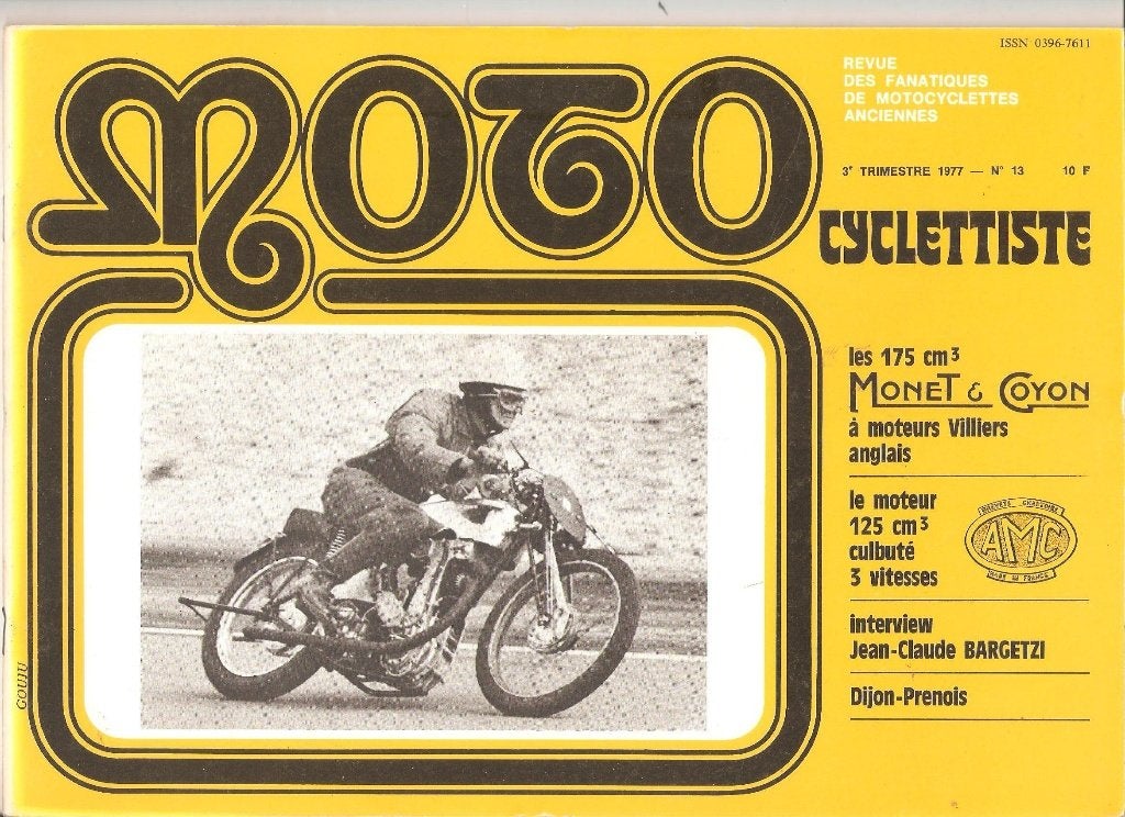 Moto Cyclettiste   3e trimester 1977 no 13 – Monet & Goyon, Ophalen of Verzenden, Zo goed als nieuw, Merk of Model