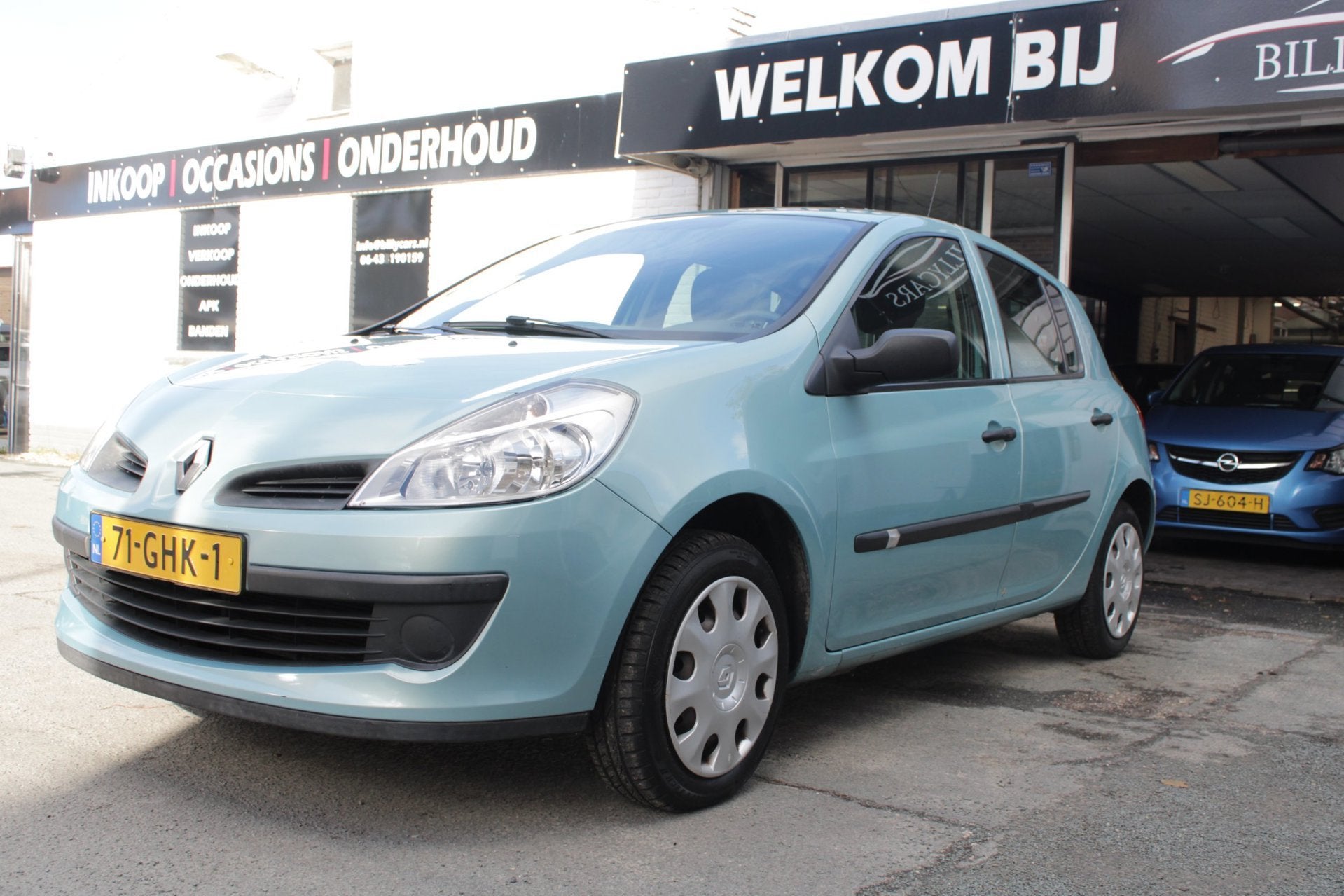 Renault Clio 1.2-16V Expression / Airco / APK NIEUW / Elektr, Auto's, Voorwielaandrijving, Gebruikt, Zwart, 4 cilinders