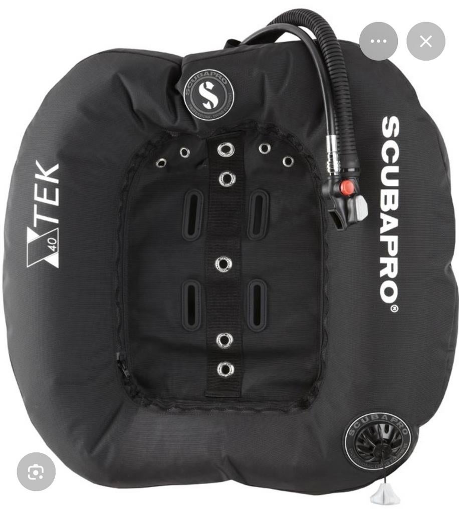 Scubapro Tek 40 wing nieuw, Watersport en Boten, Duiken, Ophalen of Verzenden, Zo goed als nieuw, Trimvest of Wing
