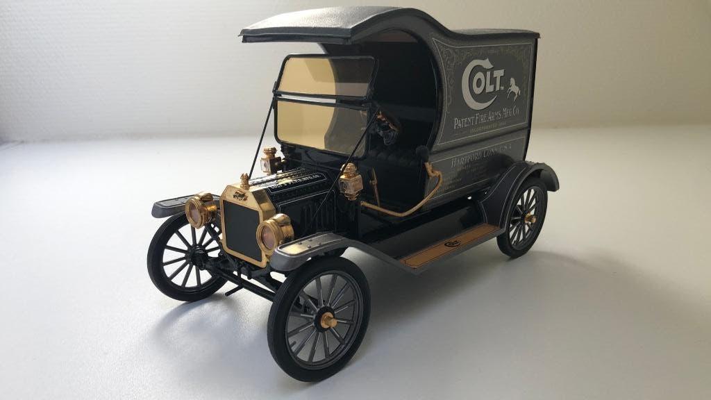 Franklin Mint 1913 Ford Model T Colt 1:16, Ophalen of Verzenden, Gebruikt, Auto