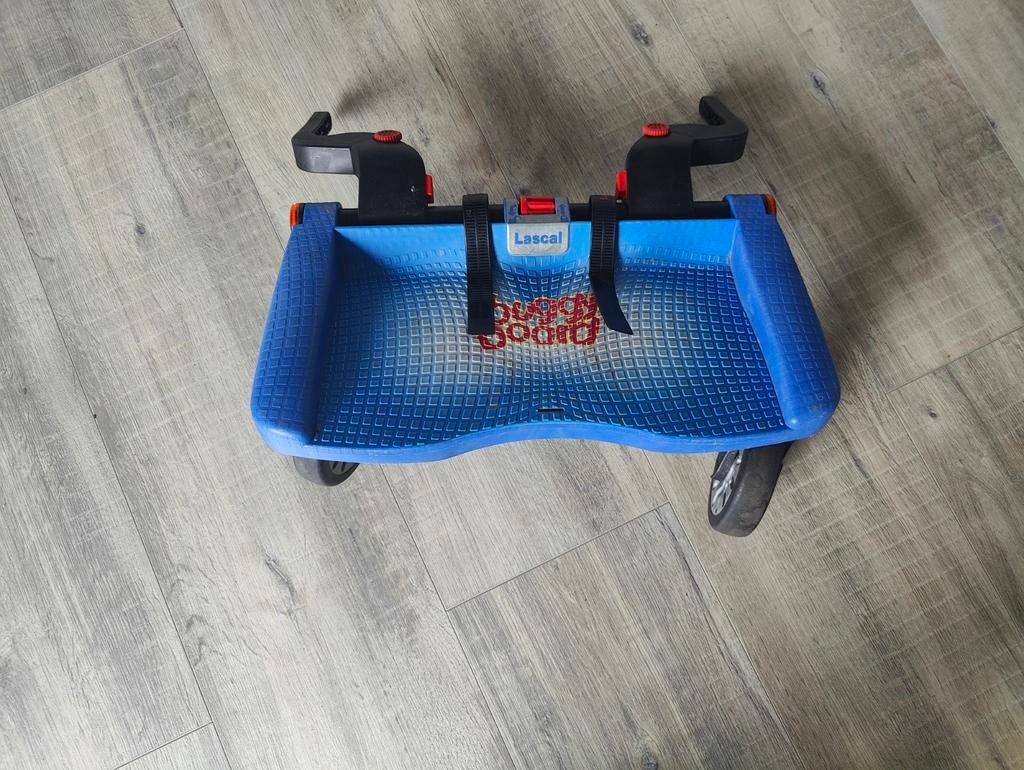 Meerijplankje Lascal BuggyBoard Maxi - Blauw, Kinderen en Baby's, Ophalen, Gebruikt, Overige merken