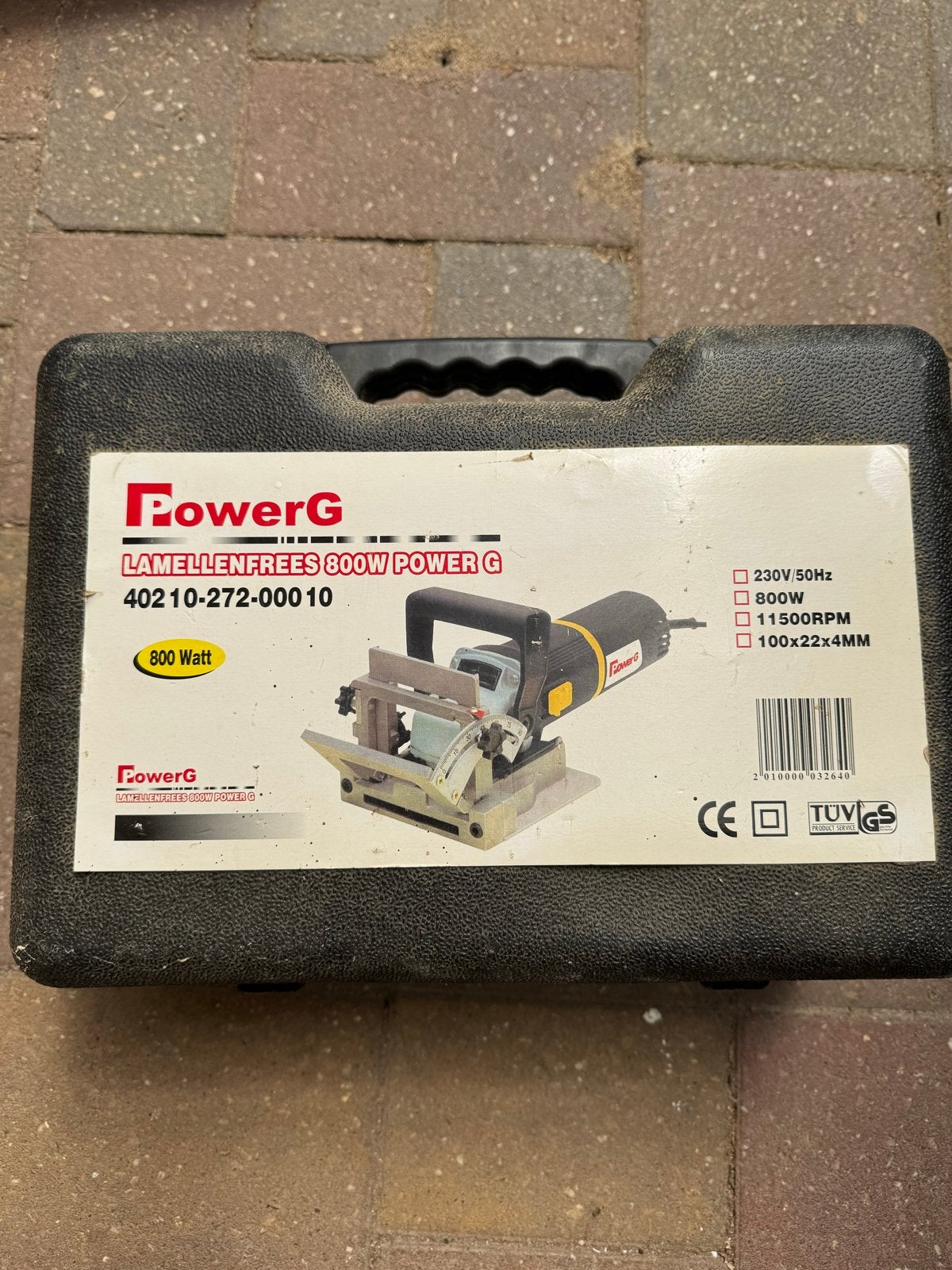 PowerG Lamellenfrees 800W - Gebruikt, Ophalen, Gebruikt, Elektrisch, Lamellenfrees