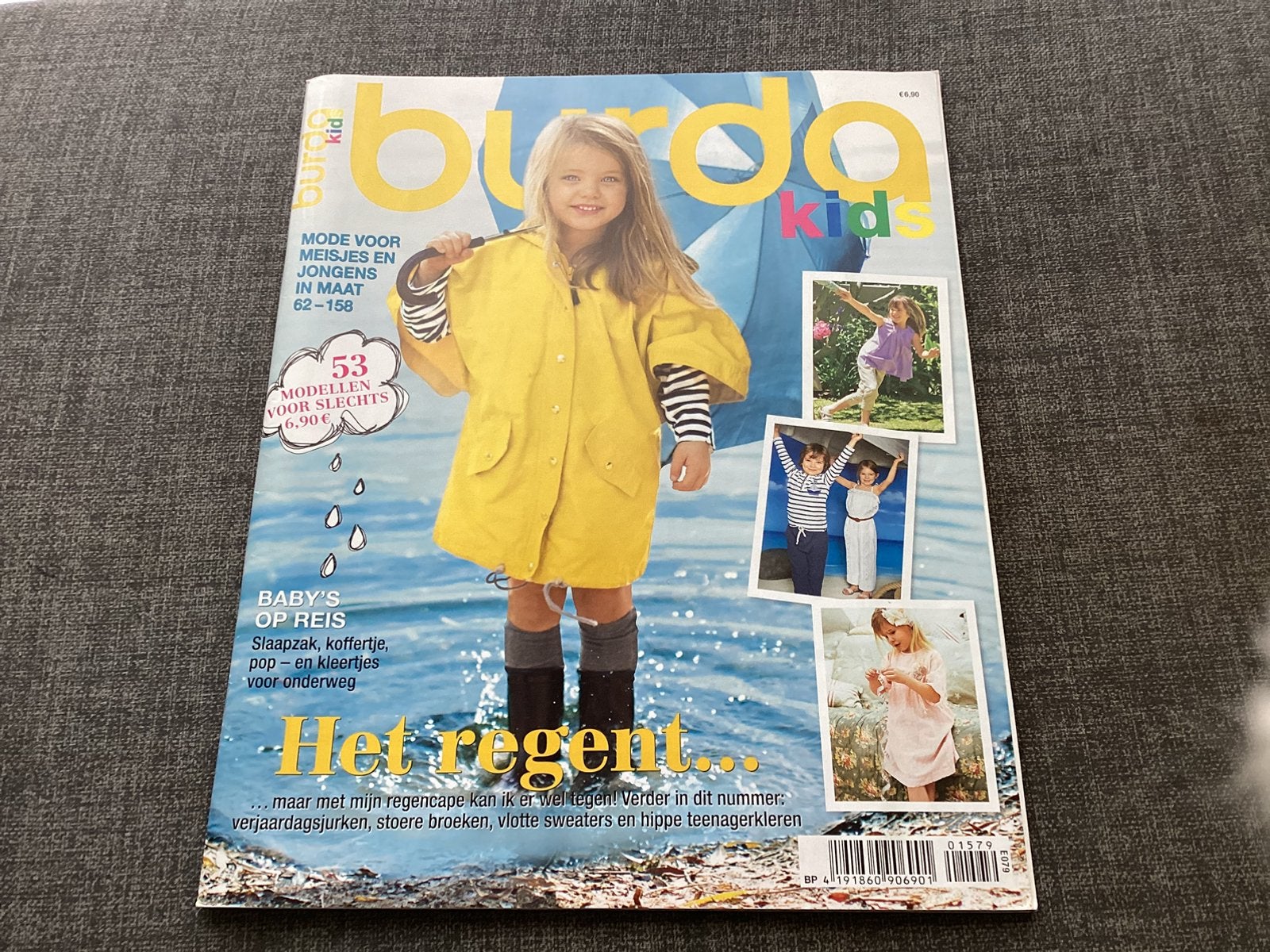 Burda kids E 079, Hobby en Vrije tijd, Kledingpatronen, Ophalen of Verzenden, Zo goed als nieuw, Vrouw, Burda