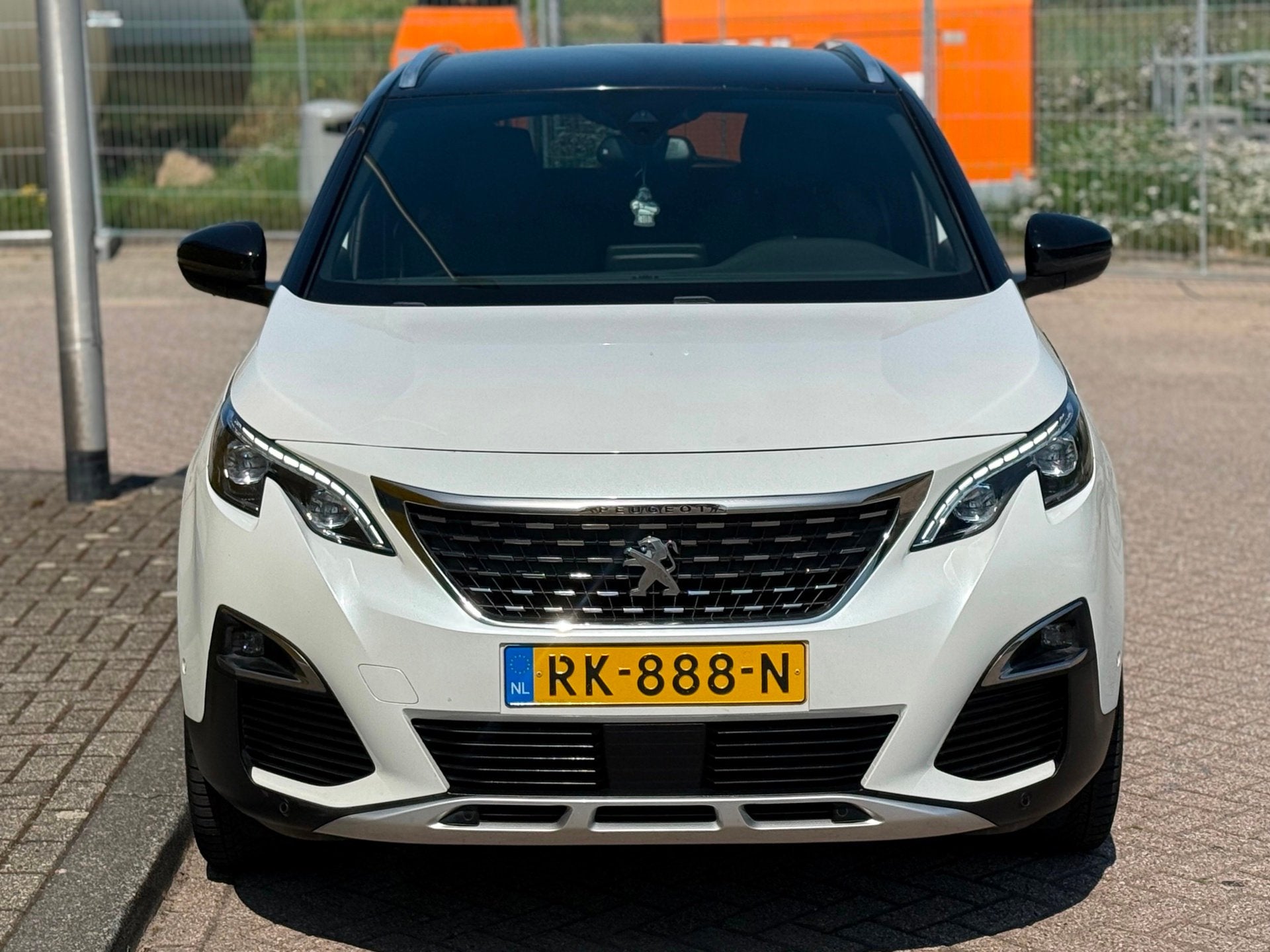 Peugeot 3008 1.2 PureTech GT Line Bj 2018 Xenon Led Navi Pdc, Auto's, Gebruikt, Euro 6, 1199 cc, Leder en Stof