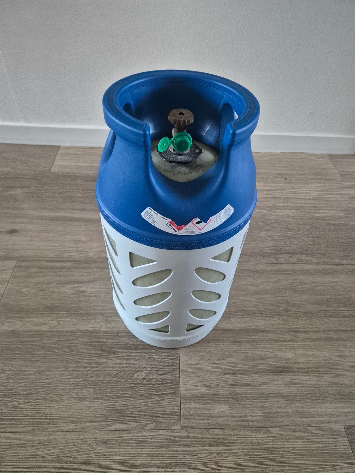 I-LIGHT composiet gasfles – geldige keuring t/m 2031, Ophalen, Gebruikt