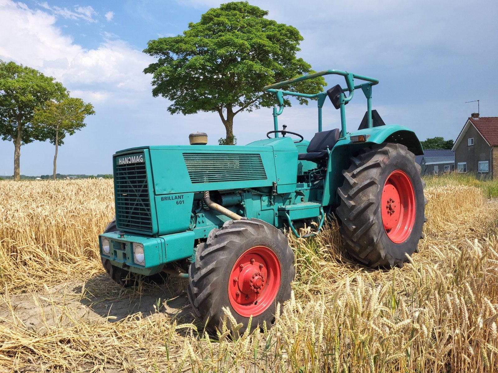 Hanomag brillant 601 4wd oldtimer tractor, Overige merken, Tot 2500, Oldtimer, Ophalen of Verzenden