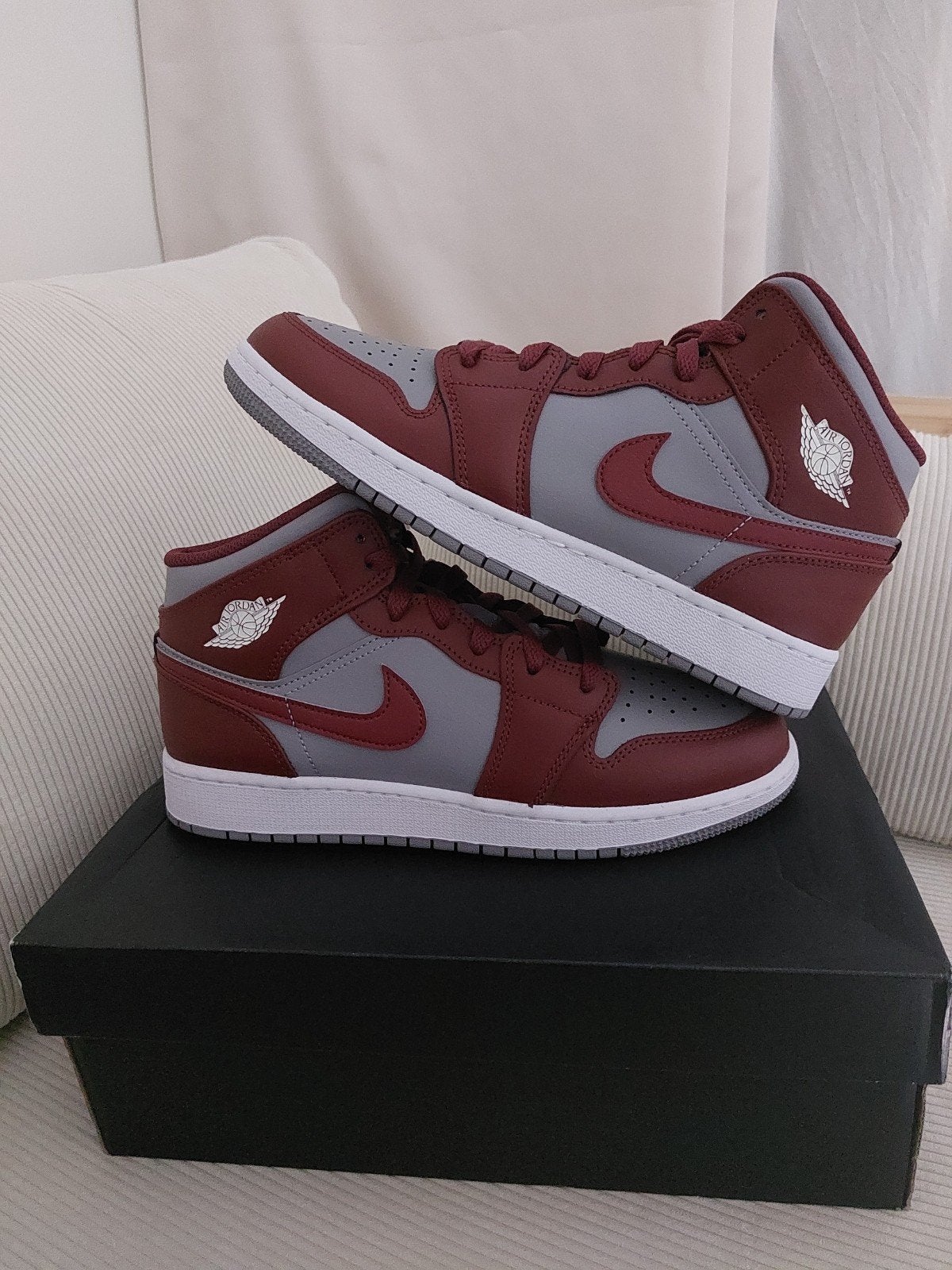 Nike Air Jordan 1 Mid - Maat 40, Overige kleuren, Nieuw, Sneakers of Gympen, Ophalen