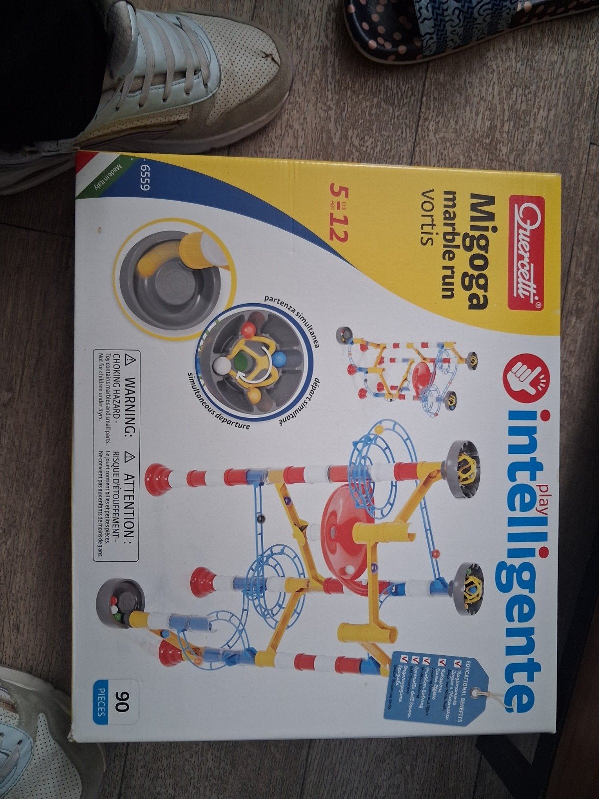 Quercetti Migoga Marble Run Vortis knikkerbaan 90 stuks, Ophalen, Gebruikt, Bouwen